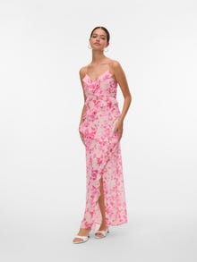 Vero Moda VMAMINA Vestido largo -Parfait Pink - 10334542