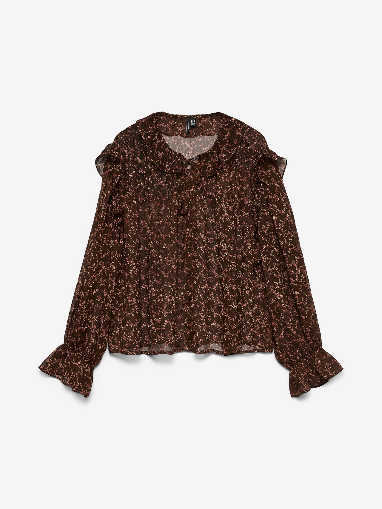 Vero Moda VMPETRA Overhemd -Chocolate Torte - 10334562