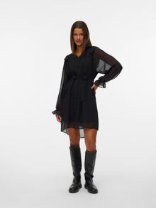 Vero Moda VMPETRA Krótka sukienka -Black - 10334565