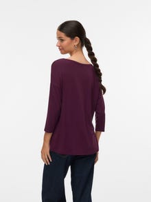 Vero Moda VMAVA T-shirt -Winetasting - 10334576