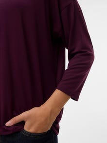 Vero Moda VMAVA T-shirt -Winetasting - 10334576