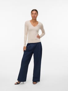 Vero Moda VMLAVA Camisetas -Oatmeal - 10334582