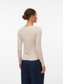 Vero Moda VMLAVA Camisetas -Oatmeal - 10334582