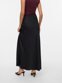 Vero Moda VMMERLE Mid waist Long Skirt -Black - 10334592
