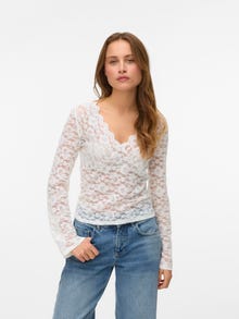 Vero Moda VMILLA Topp -Snow White - 10334610