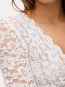 Vero Moda VMILLA Topp -Snow White - 10334610
