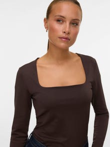 Vero Moda VMMILLION Top -Chocolate Torte - 10334613
