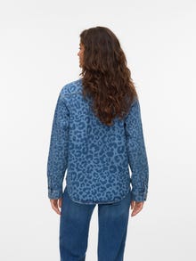 Vero Moda VMTESSIE Denimskjorte -Medium Blue Denim - 10334623