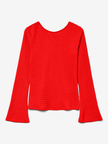 Vero Moda VMCILLE Tops -Fiery Red - 10334657