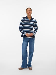 Vero Moda VMMOLLY Top -Navy Blazer - 10334663