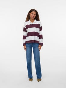 Vero Moda VMMOLLY Koszula polo -Winetasting - 10334663