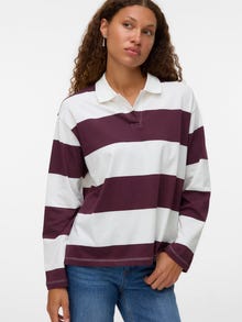 Vero Moda VMMOLLY Koszula polo -Winetasting - 10334663
