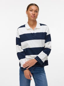 Vero Moda VMMOLLY Pikétröja -Navy Blazer - 10334663
