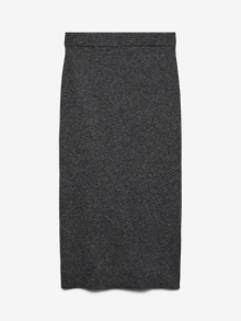 Vero Moda VMBRISA Taille moyenne Jupe midi -Medium Grey Melange - 10334684