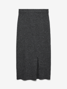 Vero Moda VMBRISA Taille moyenne Jupe midi -Medium Grey Melange - 10334684