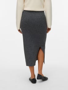 Vero Moda VMBRISA Taille moyenne Jupe midi -Medium Grey Melange - 10334684