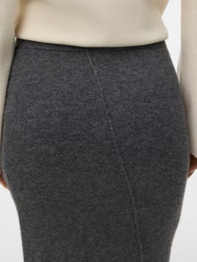 Vero Moda VMBRISA Taille moyenne Jupe midi -Medium Grey Melange - 10334684
