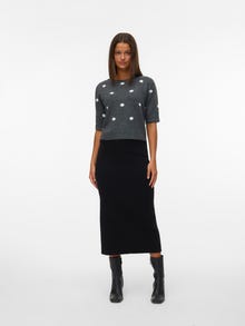 Vero Moda VMBRISA Mittlere Taille Midirock -Black - 10334684