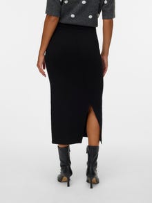 Vero Moda VMBRISA Taille moyenne Jupe midi -Black - 10334684