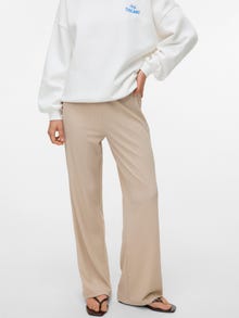 Vero Moda SNMERVE Taille haute Pantalons -Silver Lining - 10334706