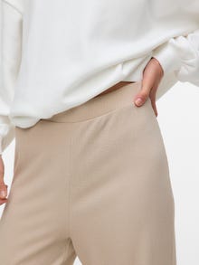 Vero Moda SNMERVE Høj talje Bukser -Silver Lining - 10334706