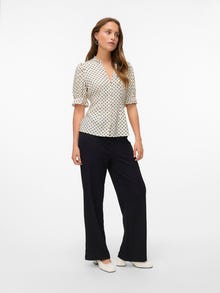 Vero Moda SNMERVE Hohe Taille Hose -Black - 10334706