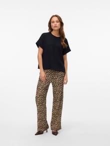 Vero Moda SNMERVE Høy midje Bukser -Black - 10334706