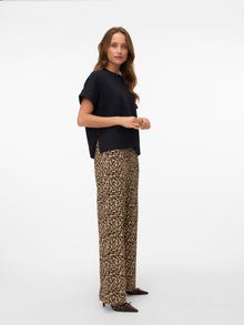 Vero Moda SNMERVE High waist Trousers -Black - 10334706