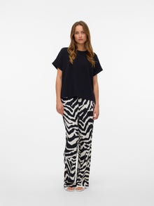 Vero Moda SNMERVE Høj talje Bukser -Black - 10334706