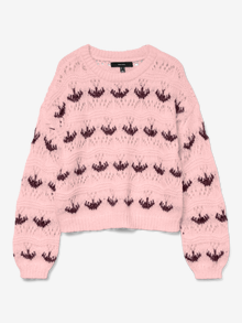 Vero Moda VMIDELLE Pullover -Pink Dogwood - 10334856