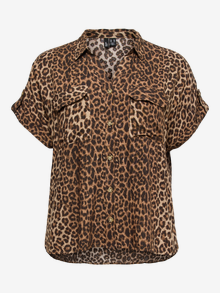 Vero Moda VMCBUMPY Hemd -Silver Mink - 10334875