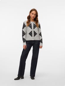 Vero Moda VMDAE Cardigans en maille -Light Grey Melange - 10334877