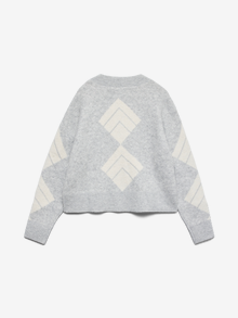 Vero Moda VMDAE Pull-overs -Light Grey Melange - 10334880