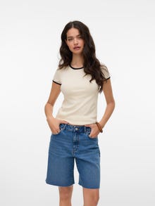 Vero Moda SNJACQUETTA Topit -Birch - 10334943