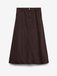 Vero Moda VMFILIA Taille haute Jupe midi -Chocolate Torte - 10335049