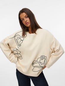 Vero Moda VMIVALO Sweat-shirts -Birch - 10335194