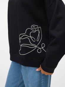 Vero Moda VMIVALO Sweatshirt -Black - 10335194