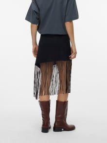 Vero Moda VMFREJA Mittlere Taille Midirock -Black - 10335196