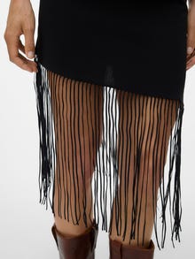Vero Moda Midi sukně -Black - 10335196