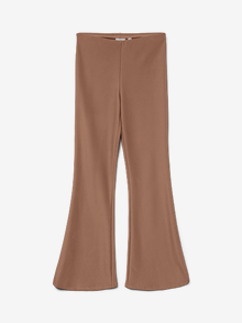 Vero Moda VMJOSIE Vita media Pantaloni -Taupe Gray - 10335197