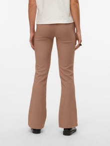 Vero Moda VMJOSIE Vita media Pantaloni -Taupe Gray - 10335197