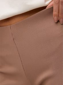 Vero Moda VMJOSIE Vita media Pantaloni -Taupe Gray - 10335197