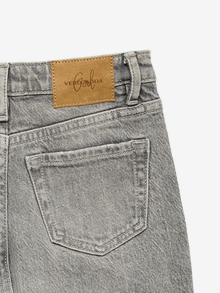 Vero Moda VMTESSA Magas derék Széles láb Farmer -Medium Grey Denim - 10335237