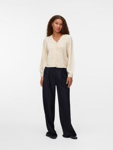 Vero Moda VMLYA Úpletový sveter -Birch - 10335263