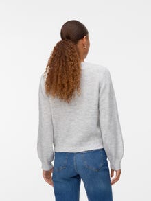 Vero Moda VMLYA Pleteni kardigan -Light Grey Melange - 10335263