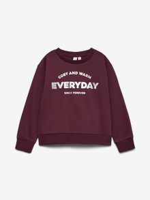 Vero Moda VMCAMILLE Sweatshirt -Winetasting - 10335275