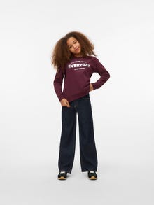 Vero Moda VMCAMILLE Sweatshirt -Winetasting - 10335275