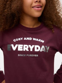 Vero Moda VMCAMILLE Sweatshirt -Winetasting - 10335275