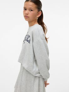Vero Moda VMHALI Mikiny -Light Grey Melange - 10335309