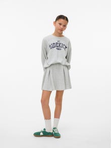 Vero Moda VMHALI Krátká sukně -Light Grey Melange - 10335313
